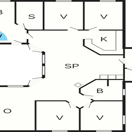 8 Person Holiday Home In Jerup Dom wakacyjny Jerup